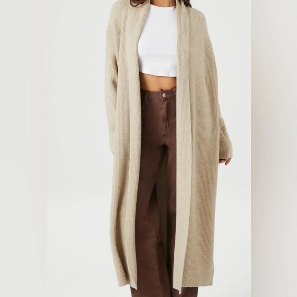 Longline Cardigan Sweater| Forever 21 - Picture 1 of 4
